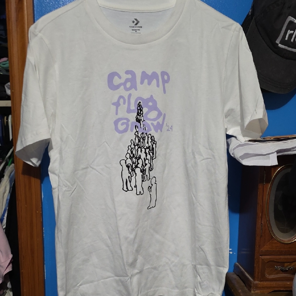 Converse White Graphic T-Shirt